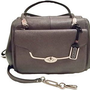 Coach Madison Madeline East/West Satchel In Spectator Saffiano Leather